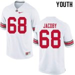 NCAA Ohio State Buckeyes Youth #68 Ryan Jacoby White Nike Football College Jersey NBN7645WJ